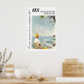 Seaside Artist Poster Ocean View Wall Art 10 (Cuisine)