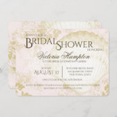 Seaside  Beach Pink Blush Vrijgezellenfeest Kaart (Voorkant / Achterkant)