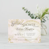 Seaside  Beach Pink Blush Vrijgezellenfeest Kaart (Staand voorkant)