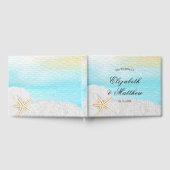 Seaside Beach White Sand Wedding Gastenboek (Volledig)