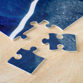 Seaside Blue Zee Glass Legpuzzel (Zijkant)