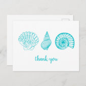 Seaside Briefkaart - Hartelijk dank (Voorkant / Achterkant)