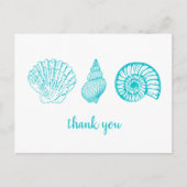 Seaside Briefkaart - Hartelijk dank (Voorkant)