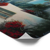 Seaside Cityscape Painting Poster (Hoek)