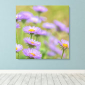 Seaside Daisies Canvas Afdruk (Insitu (Houten vloer))