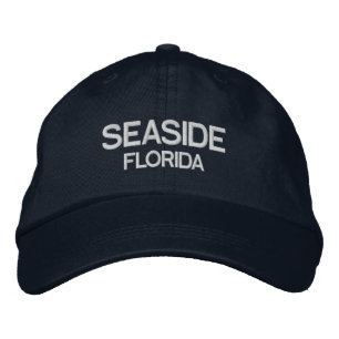 Seaside Florida geborduurde honkbalhoed Pet