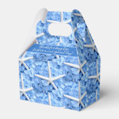 Seaside Garden Blue Hydrangeas Starfish Hartelijk  Bedankdoosjes (Voorkant Zijde)