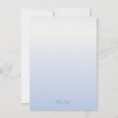 Seaside Garden Starfish Invitation de fête d'anniv (Dos)