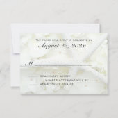 Seaside Garden Starfish Wedding RSVP Invité Count (Devant)