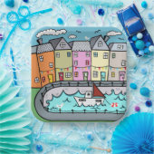 Seaside Harbour Thmed Party Paper Bord (Feest)