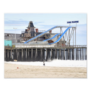 Seaside Heights Haunted Mansion Foto Afdruk