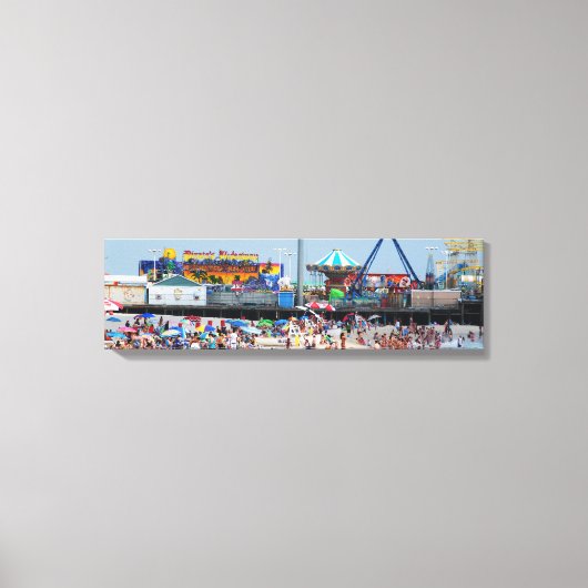 Seaside Heights New Jersey Canvas Afdruk (Voorkant)