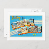 Seaside Heights New Jersey NJ Briefkaart- Briefkaart (Voorkant / Achterkant)