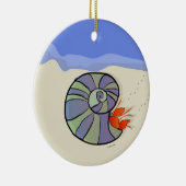 Seaside Hermit Crab Ornament (Rechts)