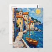 Seaside in Europe Briefkaart (Voorkant / Achterkant)