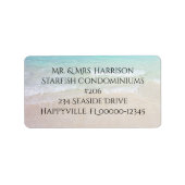 Seaside Lifestyle Return-adres Etiket (Voorkant)