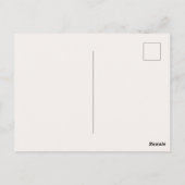 Seaside Lighthouse & Cottage Waterverf Scene Briefkaart (Achterkant)