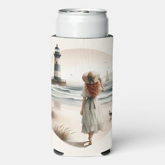 Seaside Lighthouse Stroll (Seltzer Achterkant)