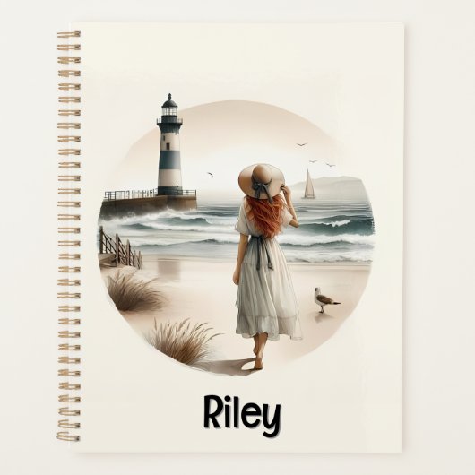 Seaside Lighthouse Stroll Planner (Voorkant)