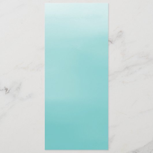 Seaside | Menu (Achterkant)