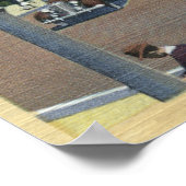 Seaside, Oregon - Broadway from Trail's End Poster (Hoek)