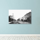 Seaside, Oregon Main Street Uitzicht Canvas Afdruk (Insitu (Houten vloer))