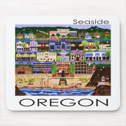 Seaside Oregon Muismat (Voorkant)
