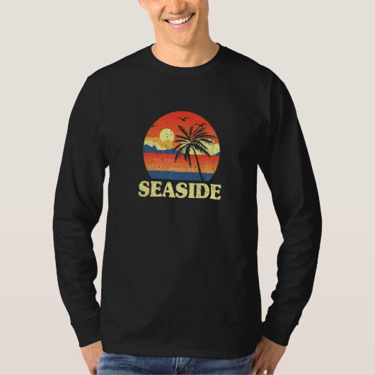 Seaside Oregon of Summer Tilly Tropical B T-shirt (Voorkant)
