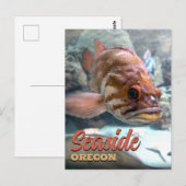 Seaside, Oregon Rockfish Briefkaart (Voorkant / Achterkant)
