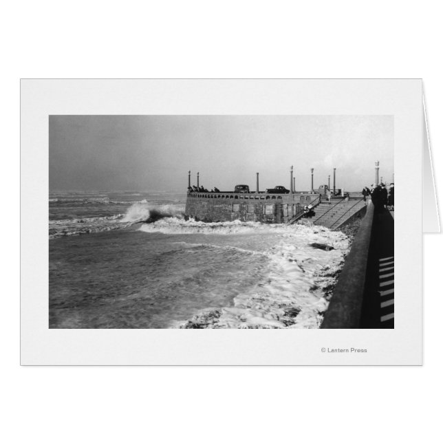 Seaside, Oregon Sou Wester Wave and Turround (Voorkant Horizontaal)