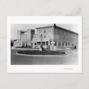 Seaside, Oregon Uitzicht van Hotel Seaside Fograaf Briefkaart