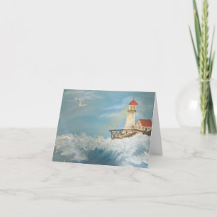 Seaside Painting van Julia Morrill Kaart
