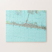 Seaside Park & NJ Shore Map (1989) Legpuzzel (Horizontaal)
