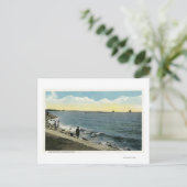 Seaside Park Uitzicht van het geluid Briefkaart (Staand voorkant)