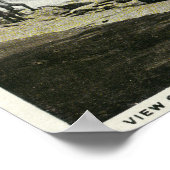 Seaside Park Uitzicht van het geluid Poster (Hoek)