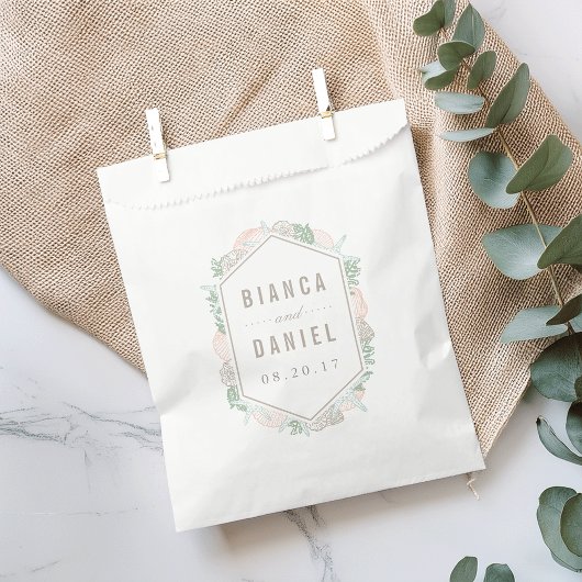 Seaside Pastels Wedding Bedankzakje