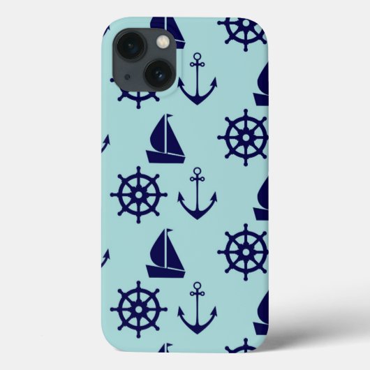 Seaside Pattern Case-Mate iPhone Case (Achterkant)