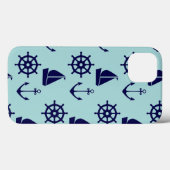 Seaside Pattern Case-Mate iPhone Case (Achterkant (horizontaal))