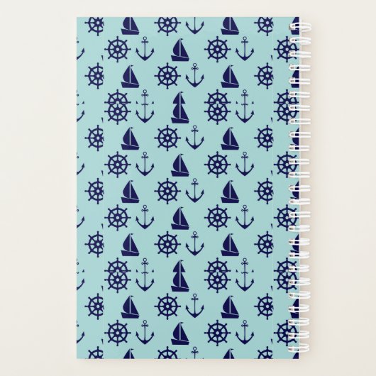 Seaside Pattern Planner (Achterkant)