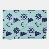 Seaside Pattern Theedoek (Horizontaal)