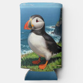Seaside Puffin Illustration   (Achterkant)