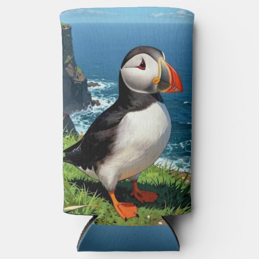 Seaside Puffin Illustration   (Voorkant)