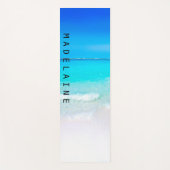Seaside Scene Summer Ocean Beach Fitness Yogamat (Voorkant)