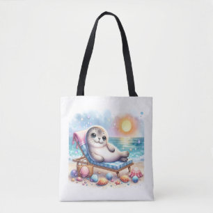 Seaside Serenity: A Seal's Vacation Bliss Draagtas