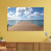 Seaside Serenity Canvas Afdruk (Insitu (Woonkamer))