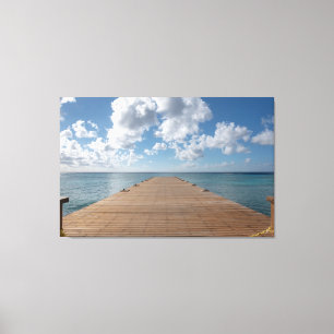 Seaside Serenity Canvas Afdruk