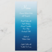 Seaside Sky en Ocean Blue Gradient Menu (Voorkant)