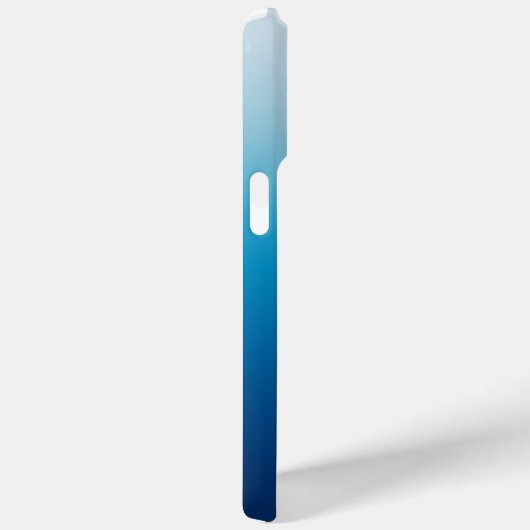 Seaside Sky en Ocean Blue Ombre Case-Mate iPhone Case (Achterkant / Rechts)