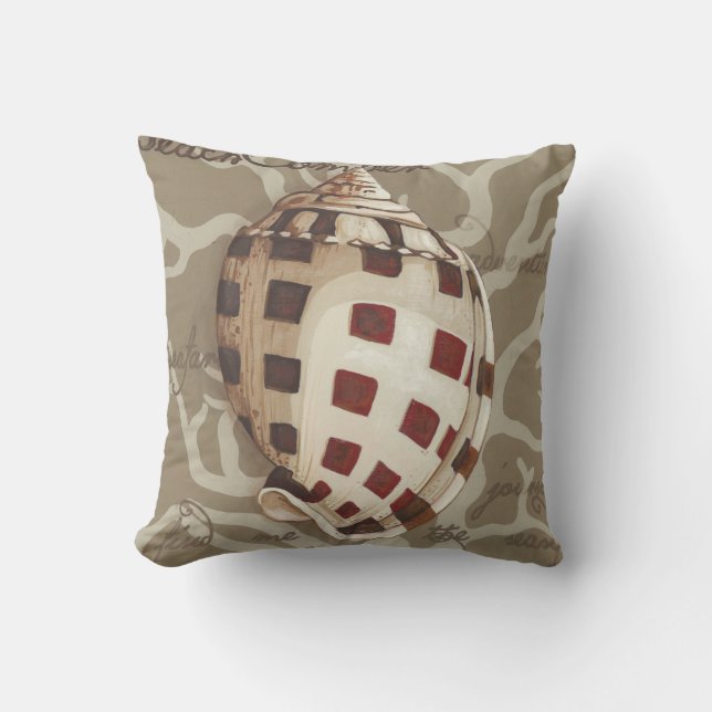 Seaside Sonnet I Kussen (Voorkant)