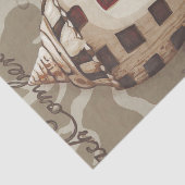 Seaside Sonnet I Tissuepapier (Detail)